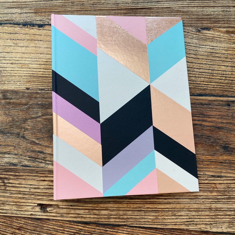 3 Ring Binder - Blue,Pink, Gold, Black, white
